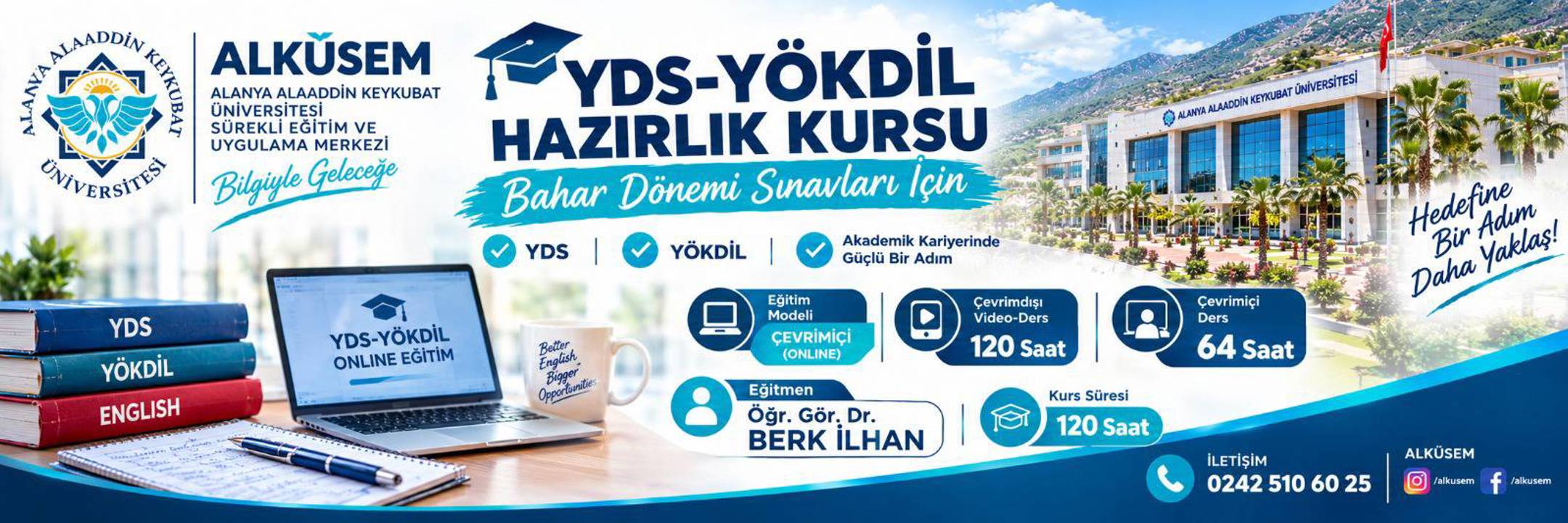 YDS-YÖKDİL HAZIRLIK KURSU (2027 Bahar Dönemi Sınavları İçin)