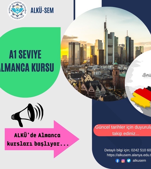 A1 Temel Seviye Almanca Sertifika Programı