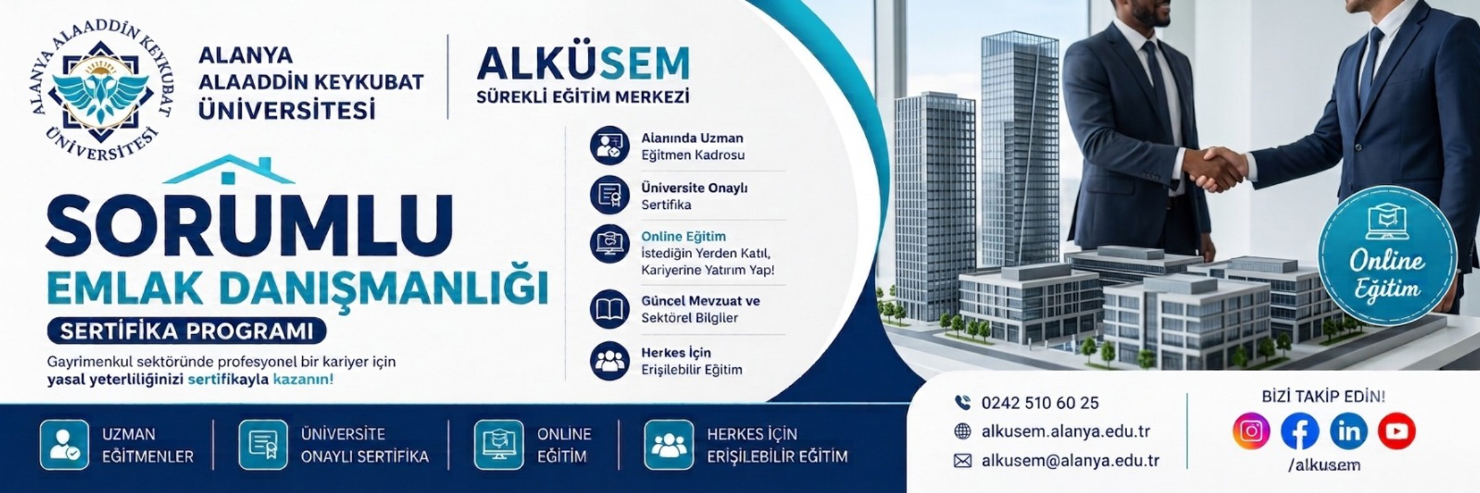 SORUMLU EMLAK DANIŞMANLIĞI SERTİFİKA PROGRAMI 